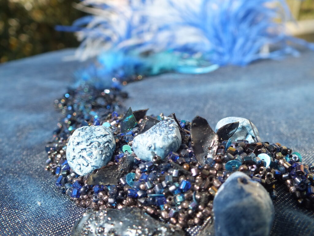 broderie bleu